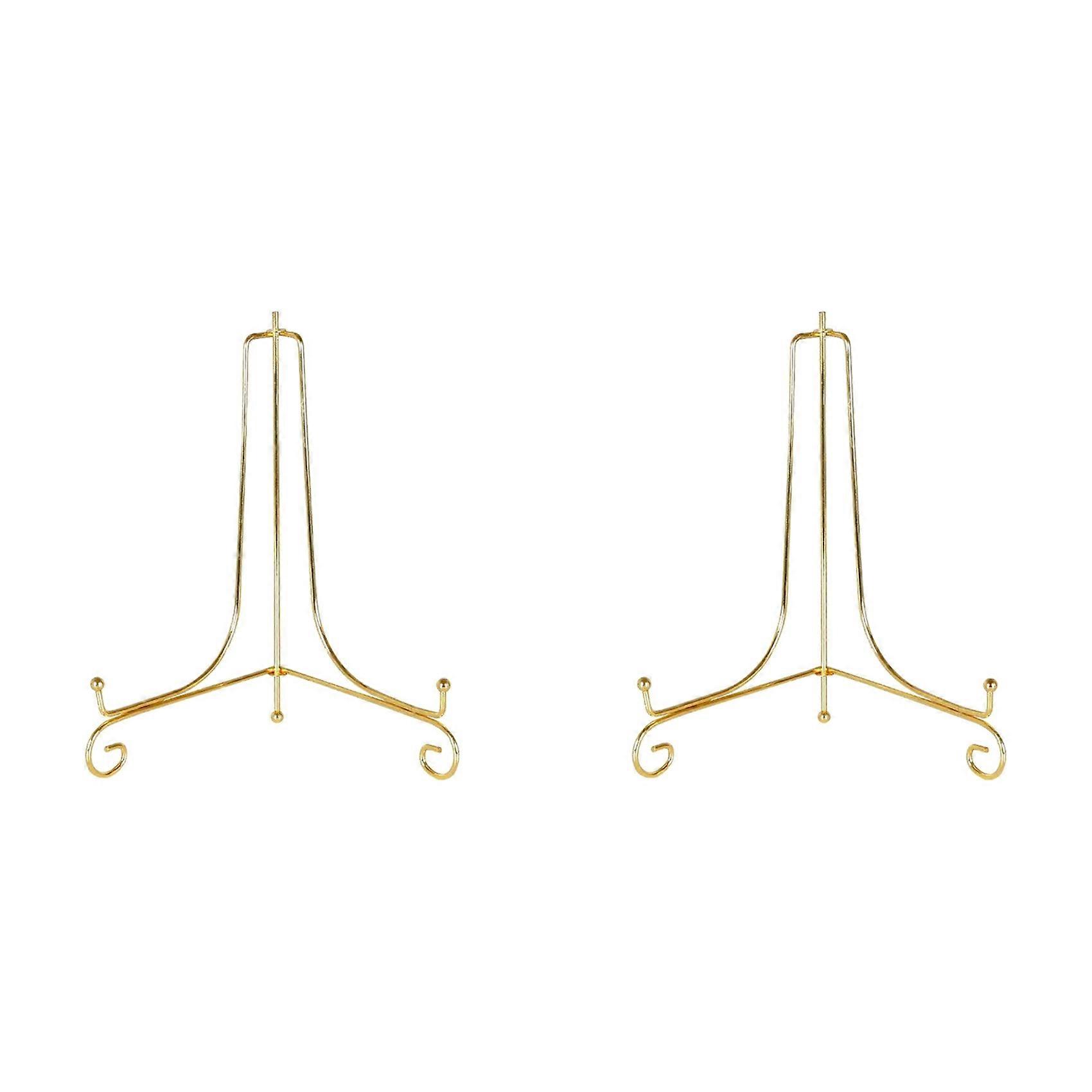 Iron Display Stand Craft Bracket Book Holder Easel Storage Decor-15cm