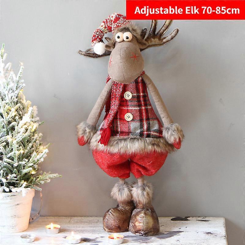 Vianočné ozdoby na figúrky losa Vianočný darček pre dieťa Vianočné ozdoby pre domáce soby Vianočný darček Navidad 2021