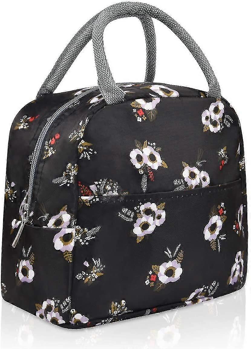 Grande borsa da pranzo riutilizzabile e isolata