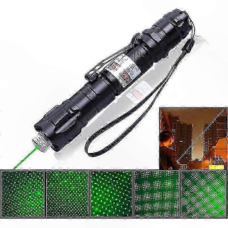 High-Intensity 10 Mile Range Tactical Pointer Pen Flashlight with Burning Capability