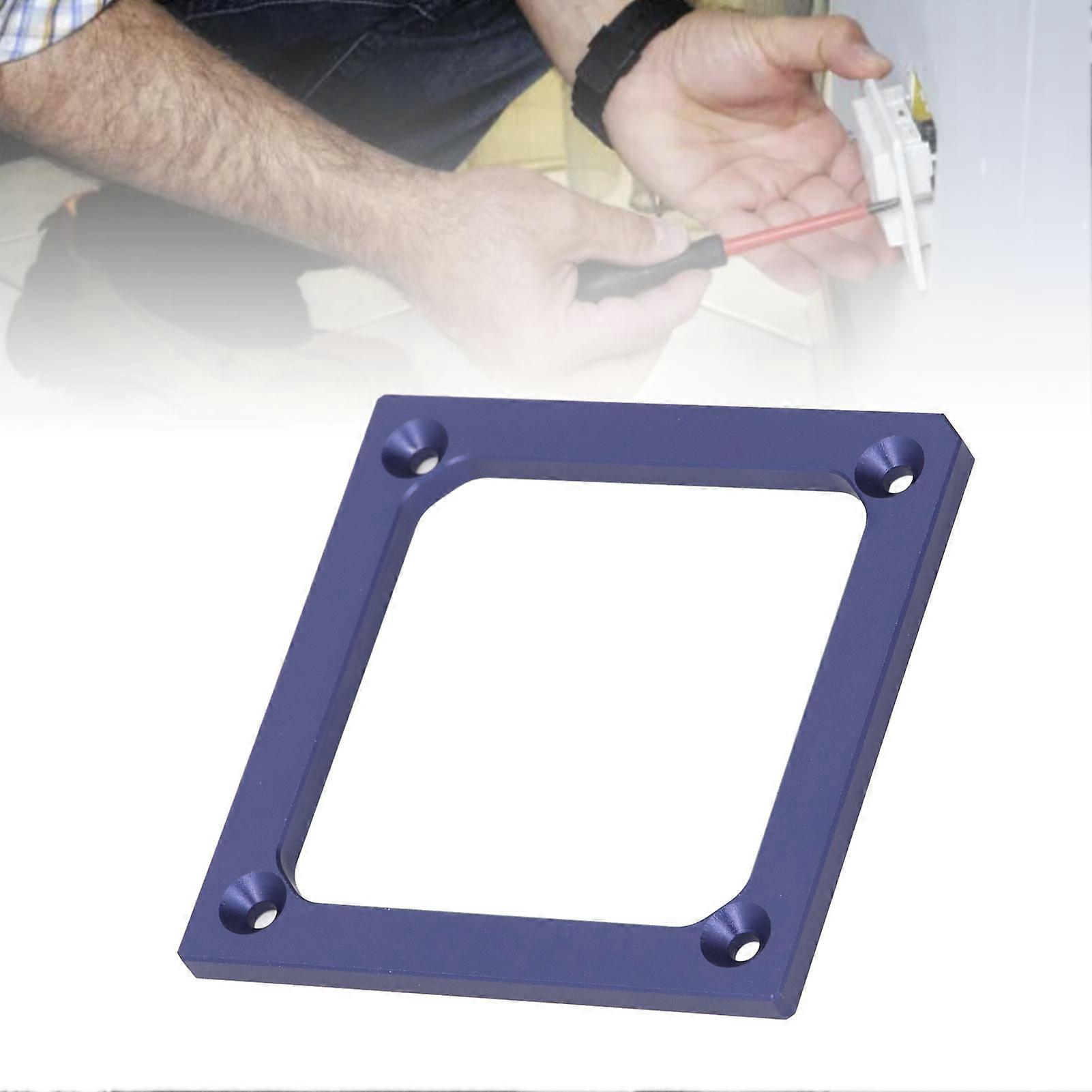 86 Type Switch Socket Opening Template Aluminum Alloy Single Hole Outlet Bottom Box Slotting Marking Plate 