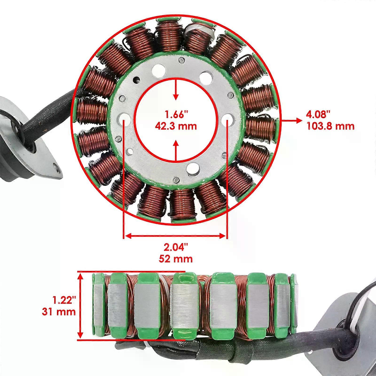 Stator for Yamaha Waverunner Vx Deluxe VX1100B 2007 2008 2009 2010 2011-2015 NO.85673