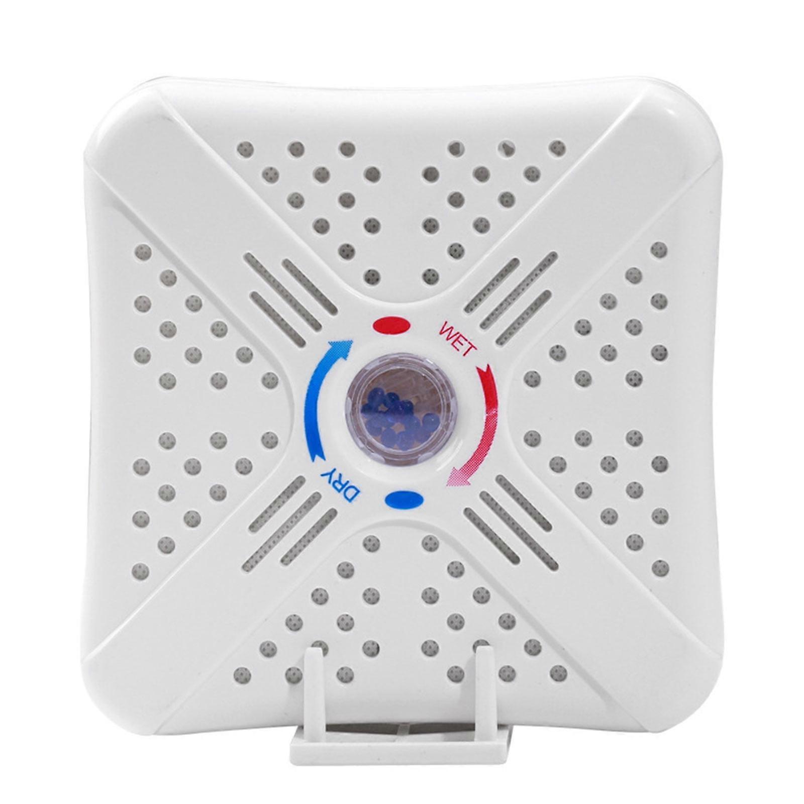 MERILER Rechargeable Silica Gel Dehumidifier with Indicating Beads, Portable Mini Dehumidifier for Small Spaces and Storage Areas