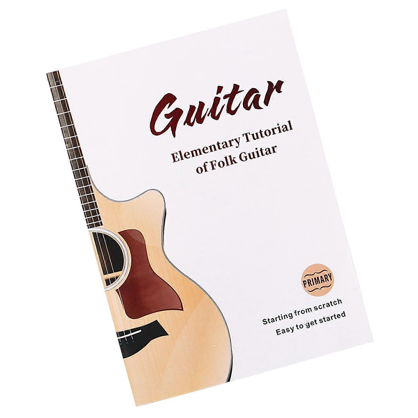 Comprehensive Guitar Handbook Adult Beginner Book for New Player Chords Techniques & Streaming Video Tutorials Multicolor