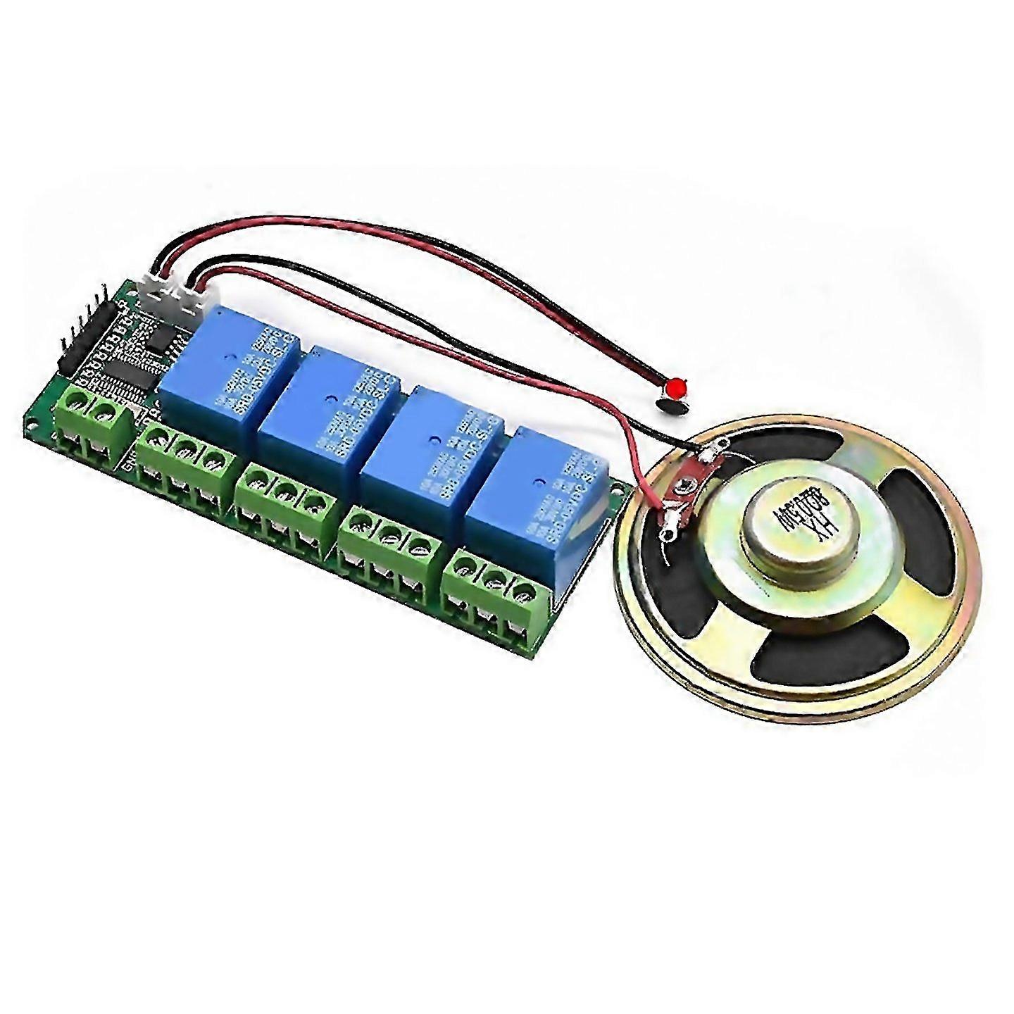 For Ai Intelligent Voice Recognition Module 4ch Offline Voice Control Switch Module Support