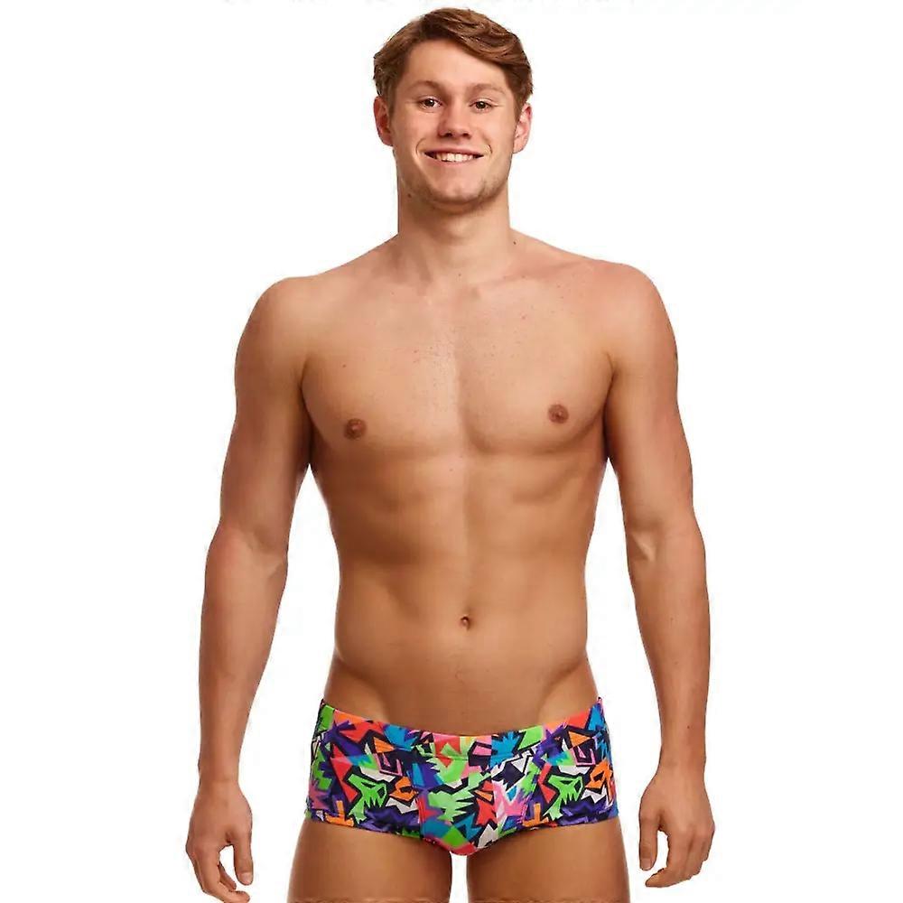 Funky kufferter Skarpe kanter Klassiske badebukser