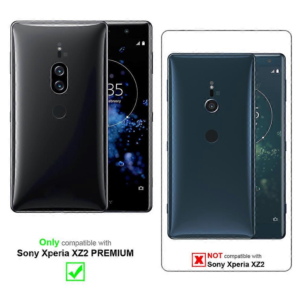 Sony Xperia XZ2 PREMIUM Case - Protective Case with Stand Function and Card Slot