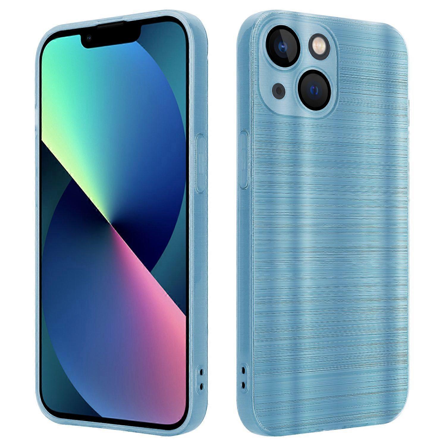 Προστατευτική θήκη iPhone 14 PLUS - Βουρτσισμένη σχεδίαση με προστατευτικό κάμερας