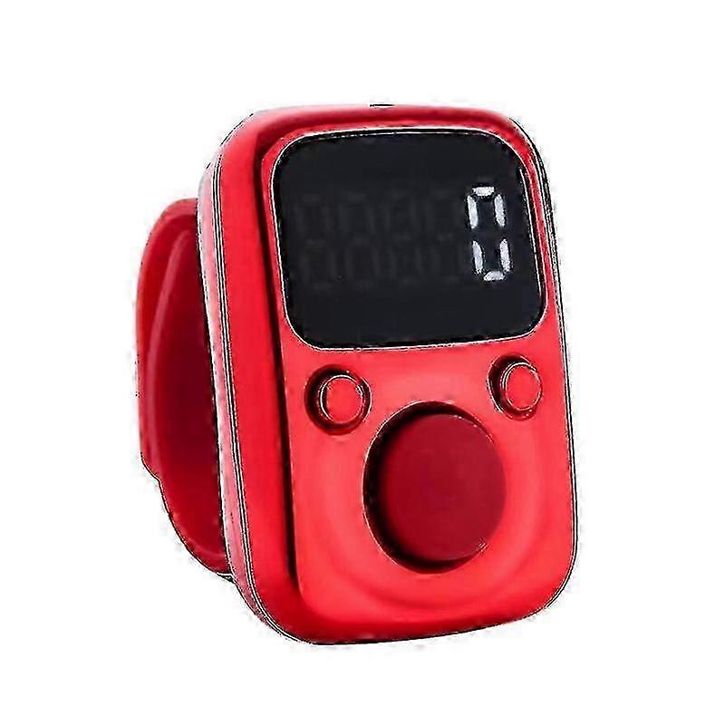 Digital LED Finger Ring Hand Tally Counter Prayer Rechargeable Counters Clicker