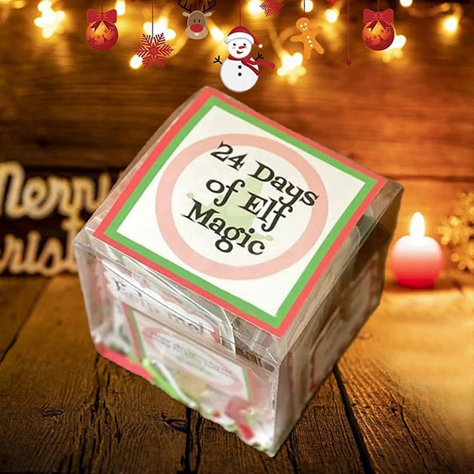 Magic Kit 24 Days of Christmas,Fun Activities, Props, Xmas Kit, Countdown Fun Christmas