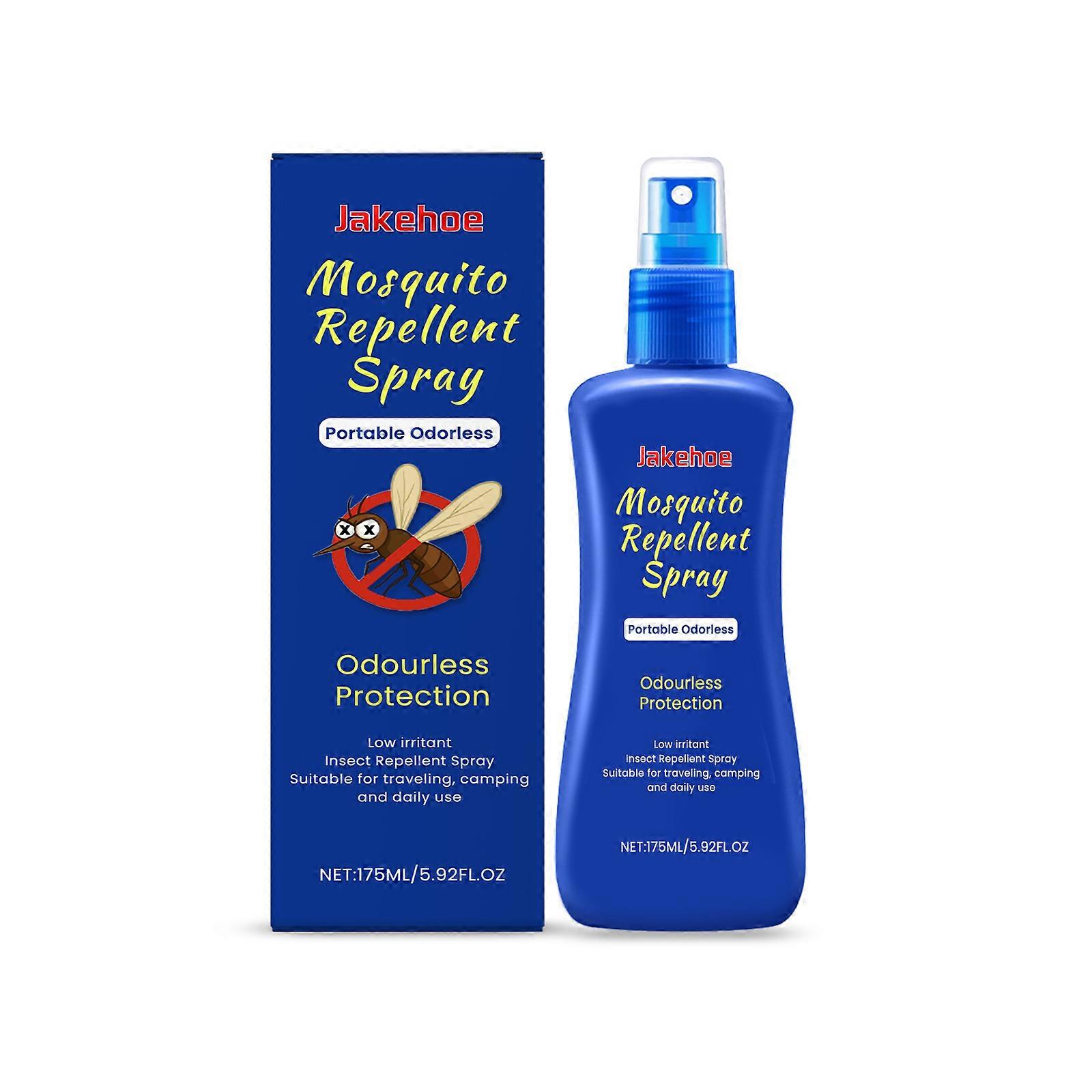 Jakehoe Portable Mosquito Repellent Spray, With A Gentle Plant-Based Formula, Is A Cool Outdoor Household Mosquito Repellent