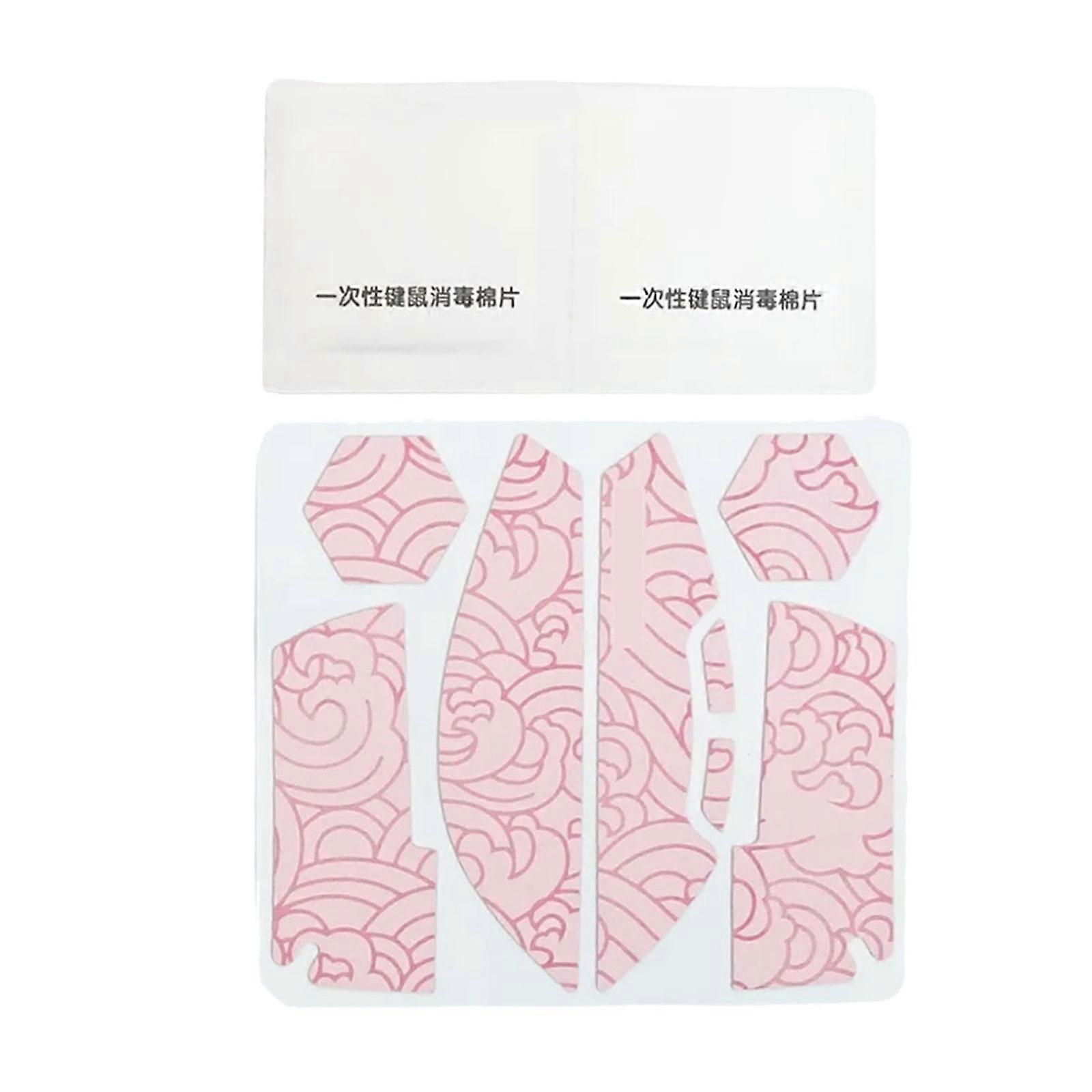 Mouse Skin Side Sticker Gaming Mouse Grip Tape With Silicone Texture For Game Secure Handling During Intense use  Pink