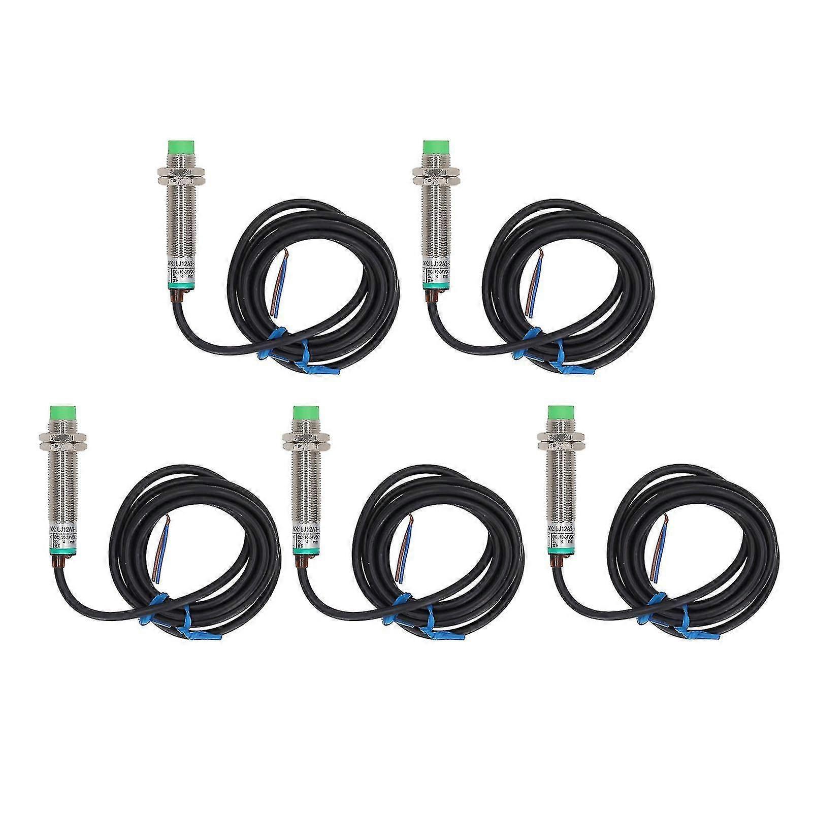 5PCS 10-36VDC 2 Wire NO  Distance Detection Approach Sensor