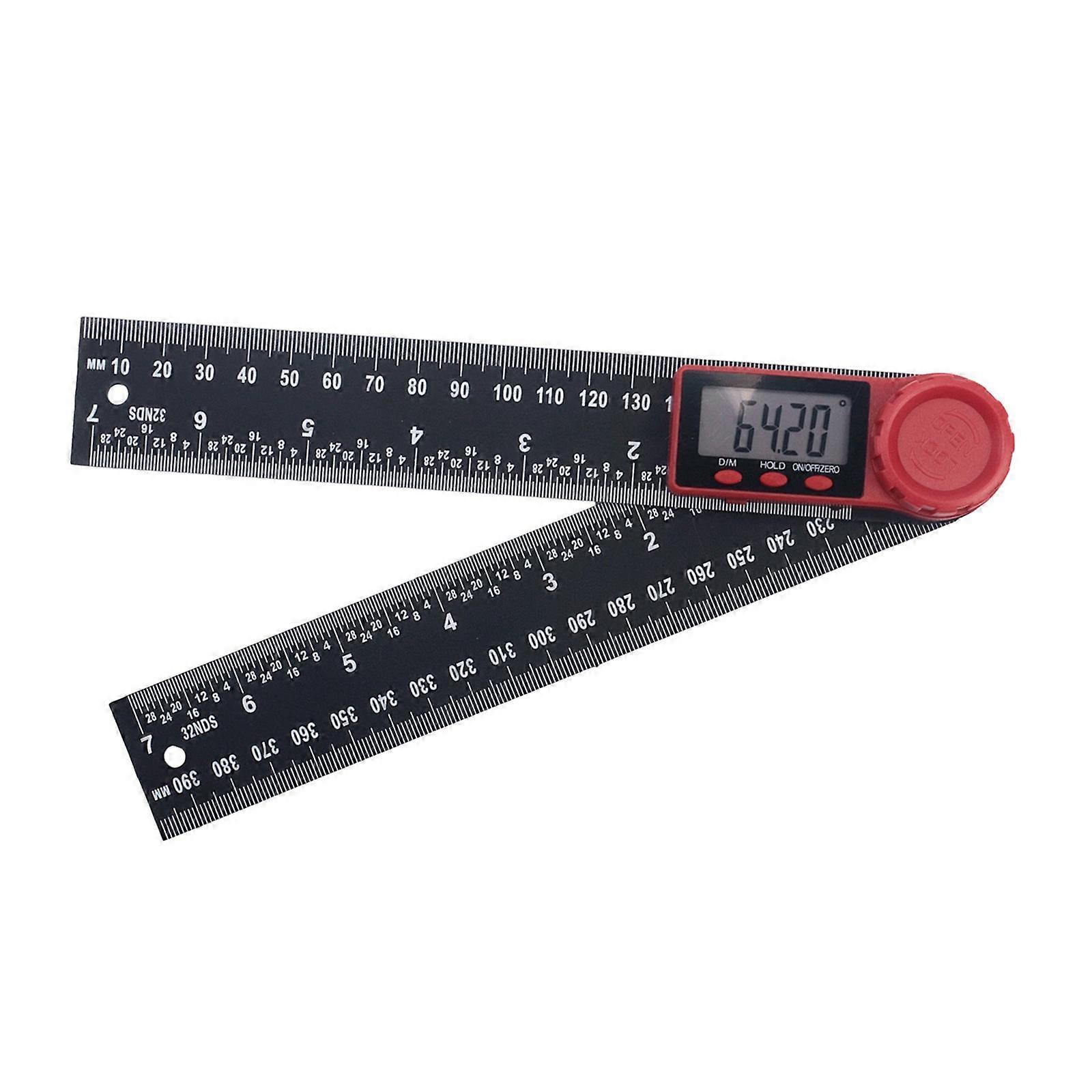 Digital Angle Gauge Multifunction Angle Finder Protractor with LCD Display for Engineering Metalworking Applications Multicolor