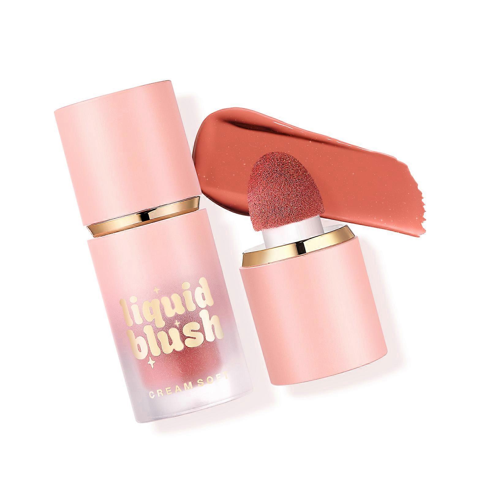 Lightweight Liquid Blush Stick For Natural Cheek Tint Long Lasting Moisturizing Makeup With Matte Design Finish  06