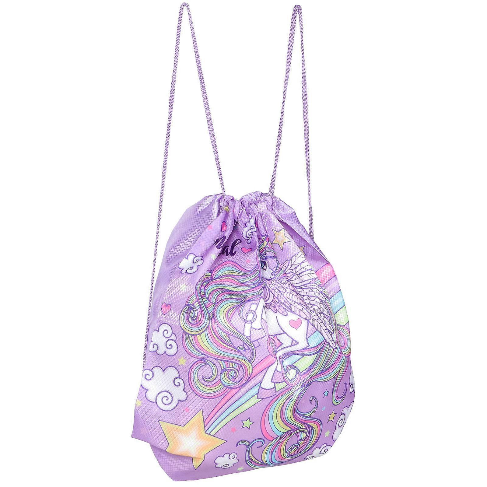Waterproof Swimming Bag Drawstring Backpack for Storage Kids