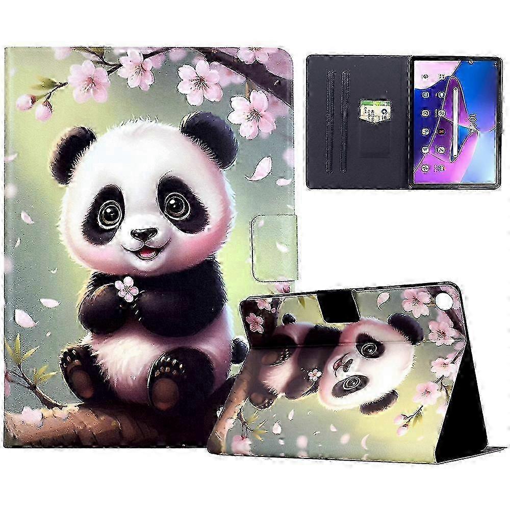 Stand Case for Lenovo Tab M10 (Gen 3) Pattern Printing Tablet Leather Cover with Auto Wake Sleep - S