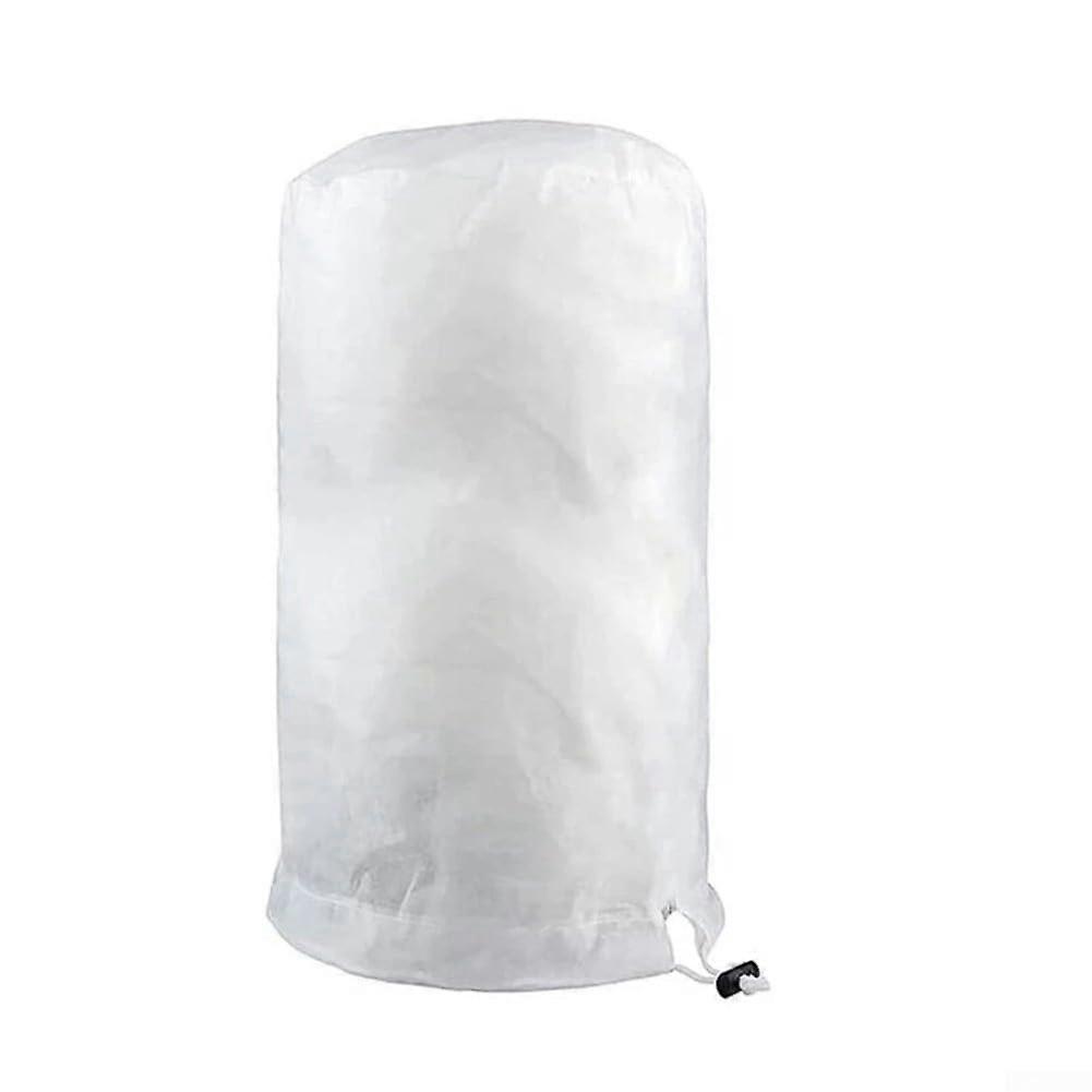 Plant Frost Protection Covers with Zipper and Drawstring, Breathable Non Woven Fabric 120x180cm