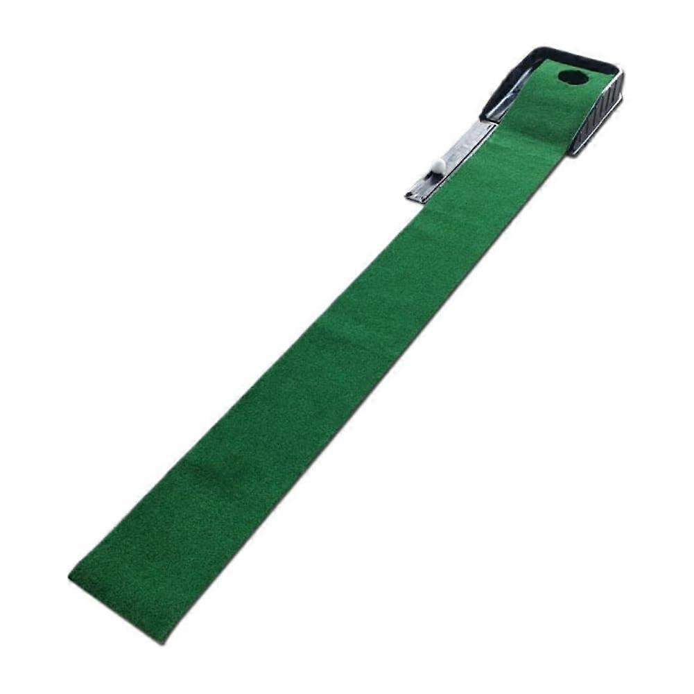 Indoor Golf Putting Mat with Portable Mini Green for Home Office Practice Training