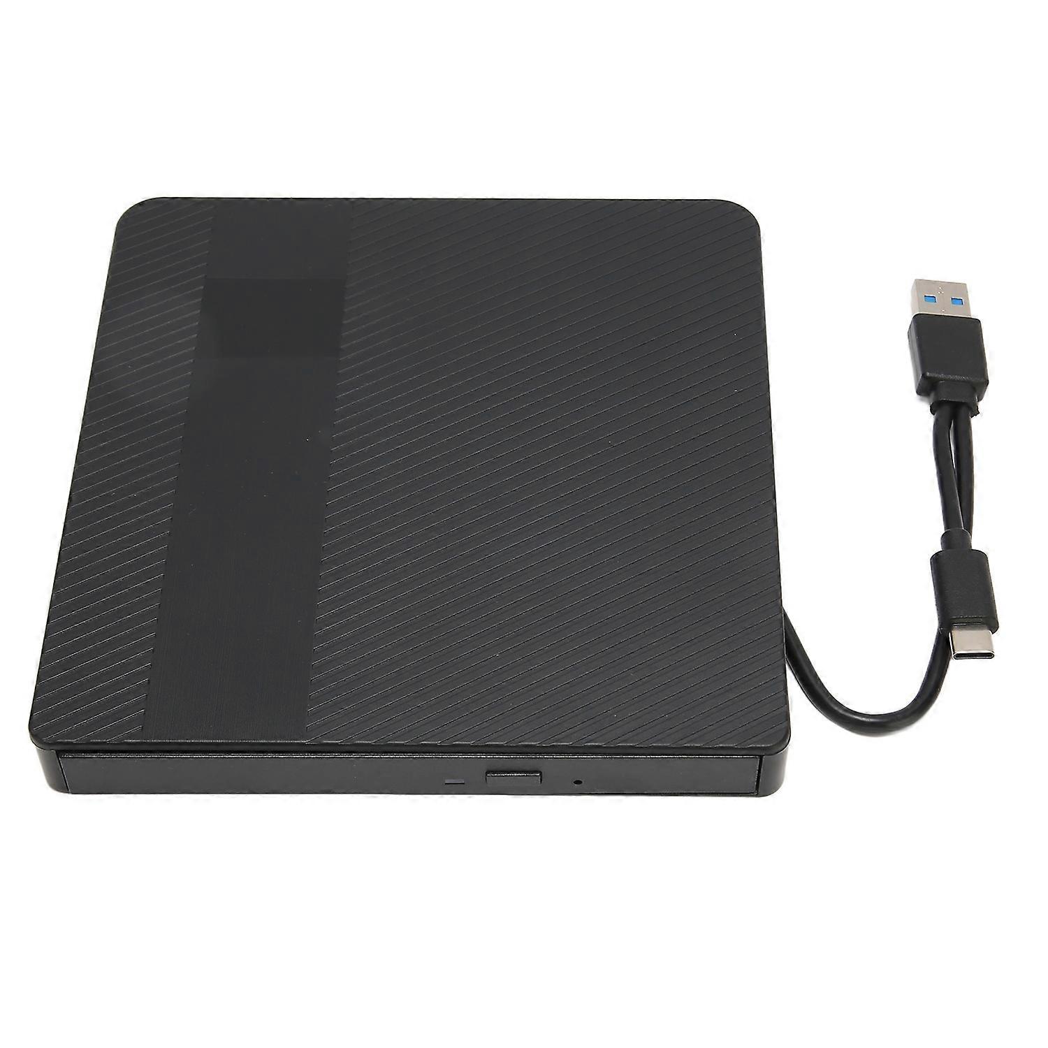 External DVD Drive USB3.0 Type C Universal CD DVD RW Burner for Linux for Windows for OS X for Deskt