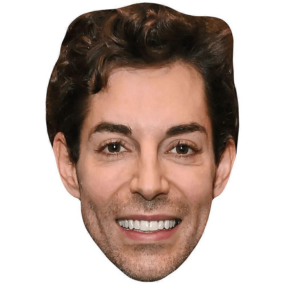 Tom Read Wilson (Stubble) Big Head. Larger than life mask.