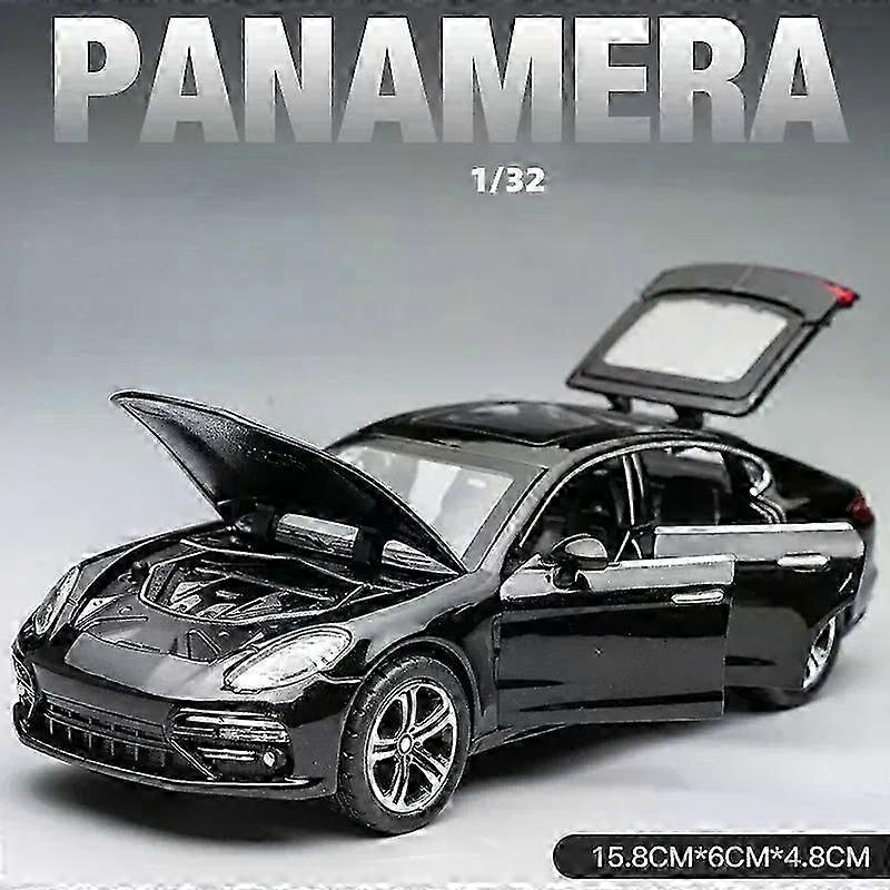 1:32 Porsche Panamera Handgjord Metall Simulering Bil Modell För Modell Bil Simulering Fordon Barnens Pojke Leksak Bil
