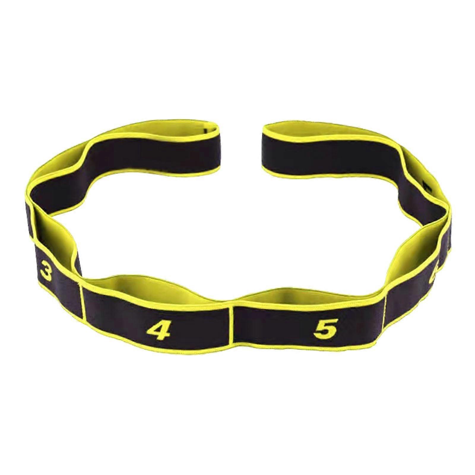 Resistance Bands Stretch Strap for Yoga Pilates Dance Gymnastics Flexibility Training