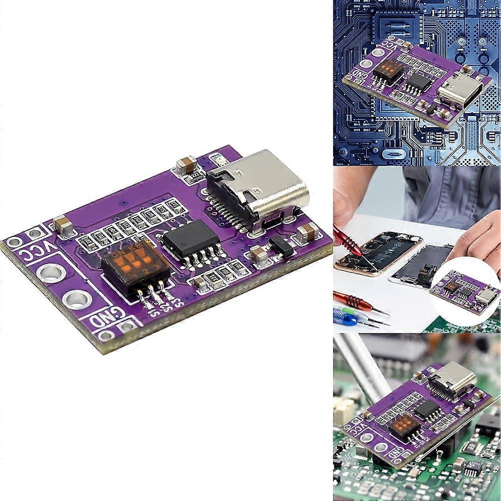 jixopn PD/QC/AFC Fast Charge Decoy Trigger with DIP Switch Power Supply Change Module 5V 9V 12V 15V 20V Fixed Voltage Output