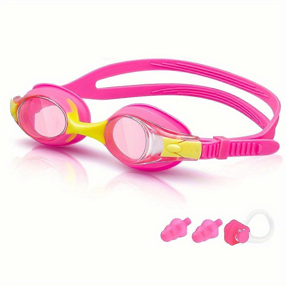 3-12-year-old lovely children's color matching goggles, high-definition waterproof and fog-proof, leak-proof, rapid adjustment,