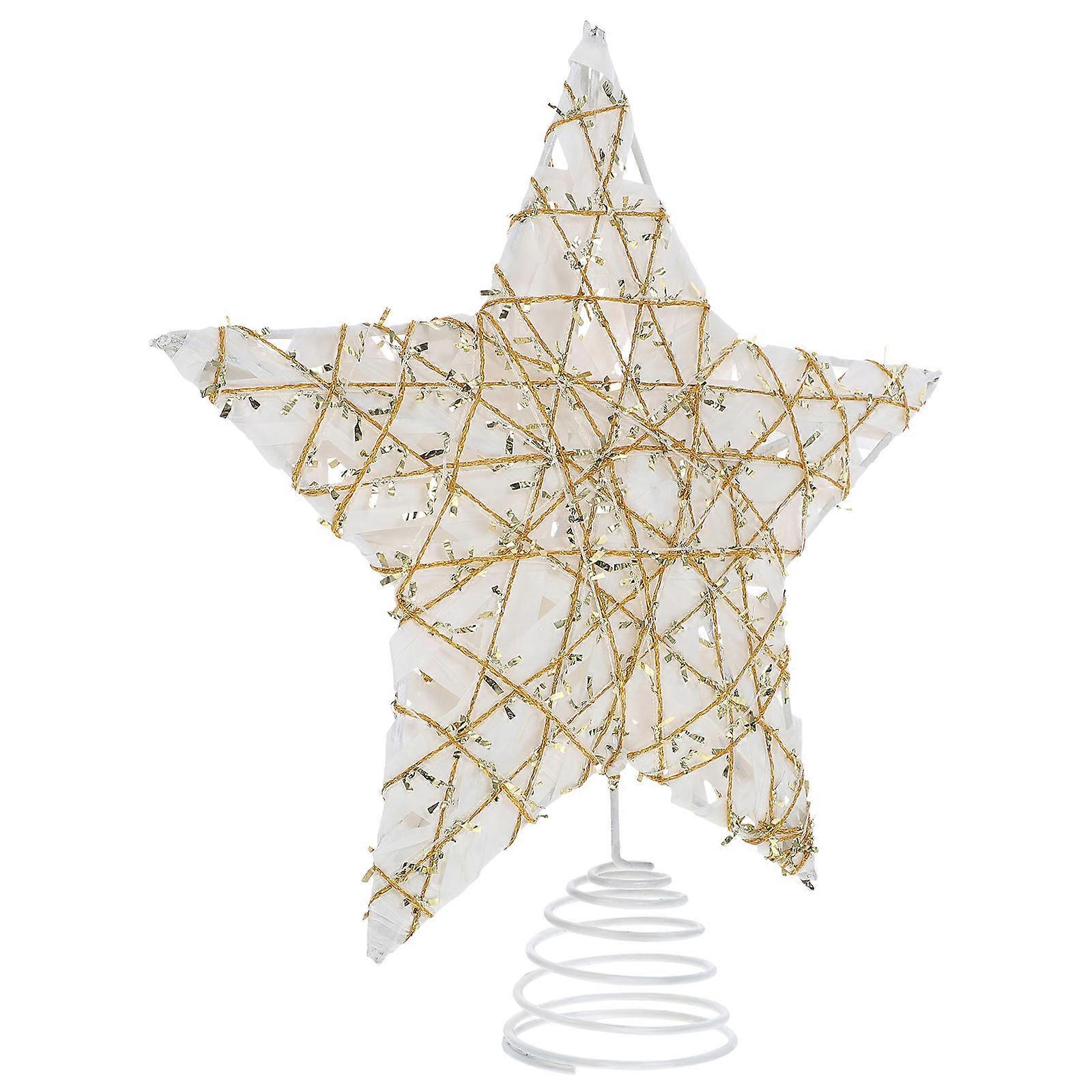 Xmas Tree Topper Star Decoration for Christmas Tree Assorted Color