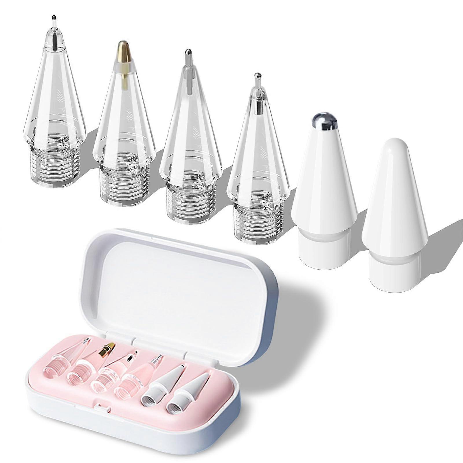 Replacement Nibs Tips for Apple Pencil 1st and 2nd Gen, Durable High Precision for iPad Drawing