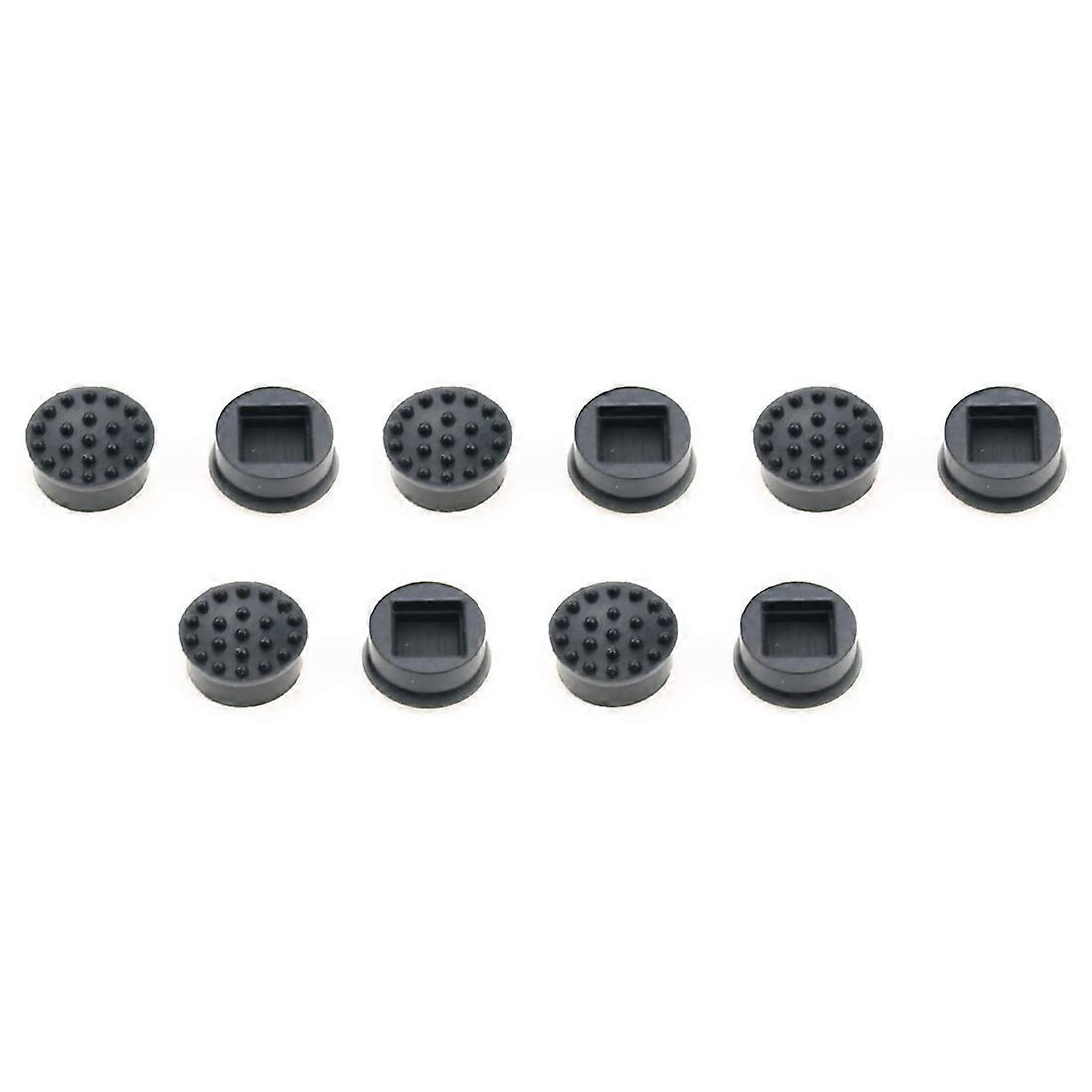 10Pcs Laptop Keyboard Trackpoint Pointer Mouse Stick Point Cap for HP Laptop Keyboard Trackpoint Little Dot Cap, Black
