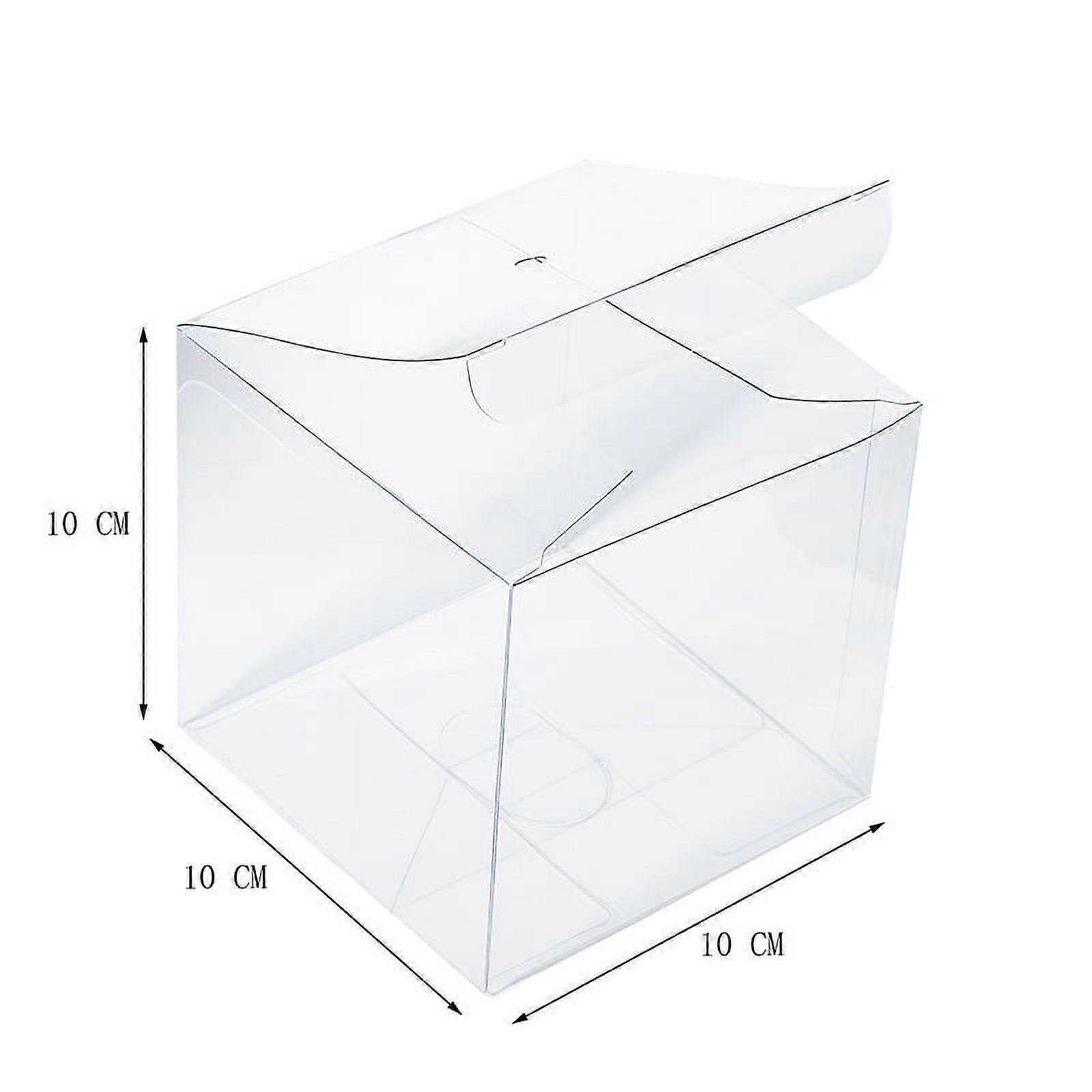 20Pcs Cake Boxes Clear Bakery Boxes Cake Gift Boxes Cake Packaging Boxes Muffin Boxes
