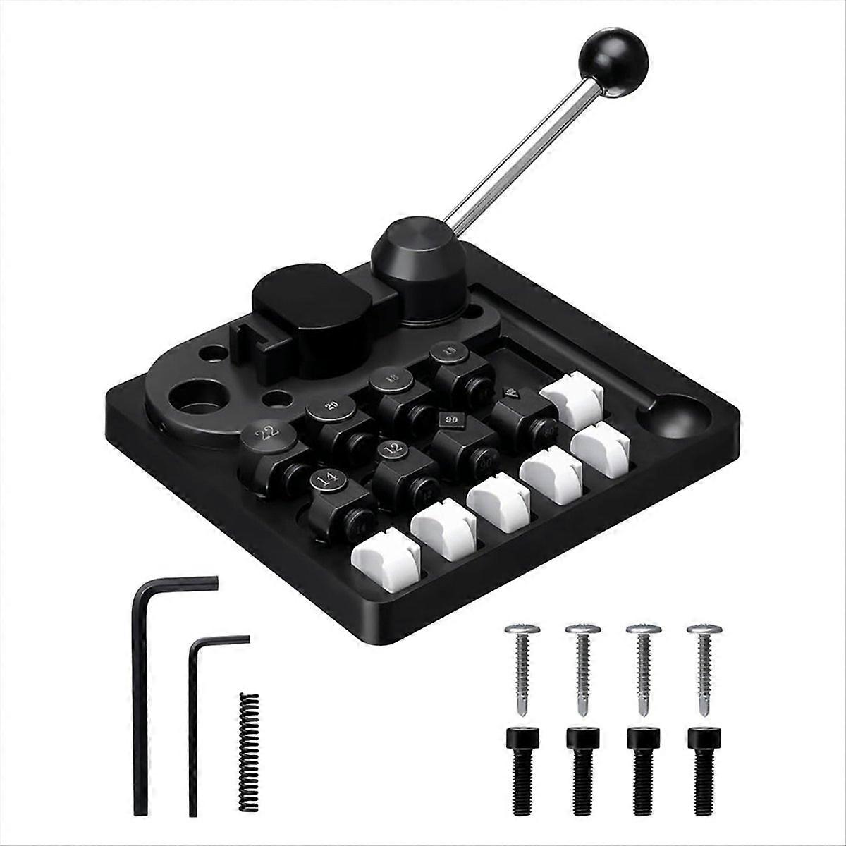 Ring Bender, Ring Bending Tool For Spoon Ring Making, With Nylon Dies