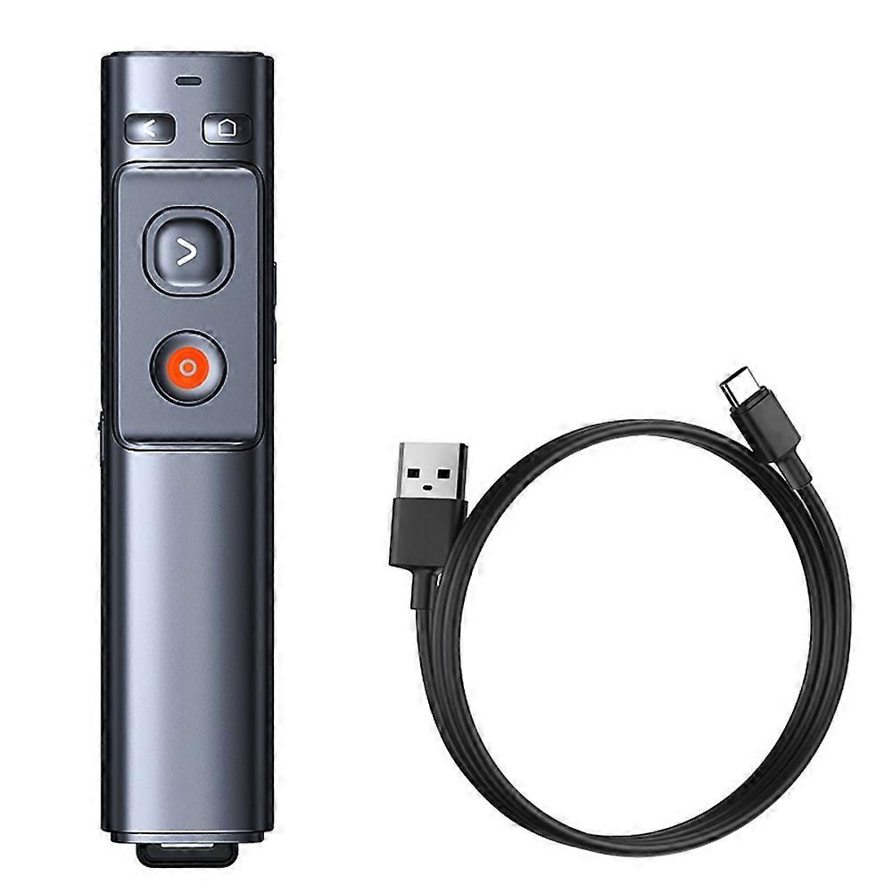 Wireless Presenter Laser Pointer 2.4GHz Type-C Remote Controller PPT Pen for Projector Pointer Presenter