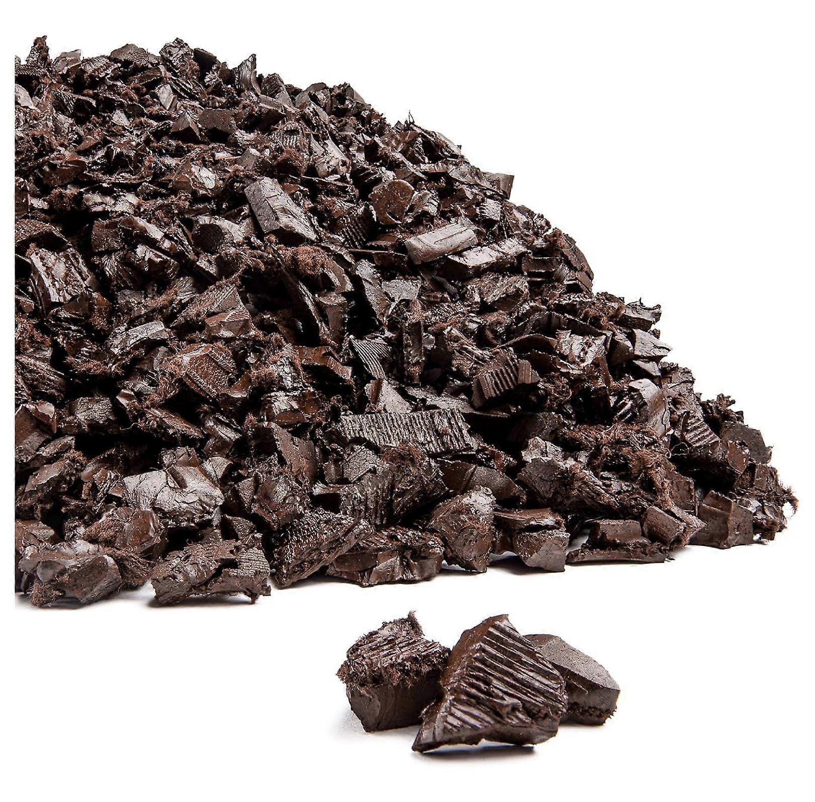 TiaGOC Rubber Mulch Nuggets Protective Flooring for Playgrounds, Swing-Sets, Play Areas, and Landscaping (40 LBS - 1.55 CU. FT., Brown)