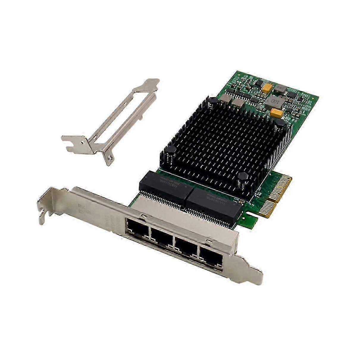 I350-T4 PCI-E X4 Gigabit Server Network Card Four-Port RJ45 Gigabit Industrial Vision Server Network Card Shwy