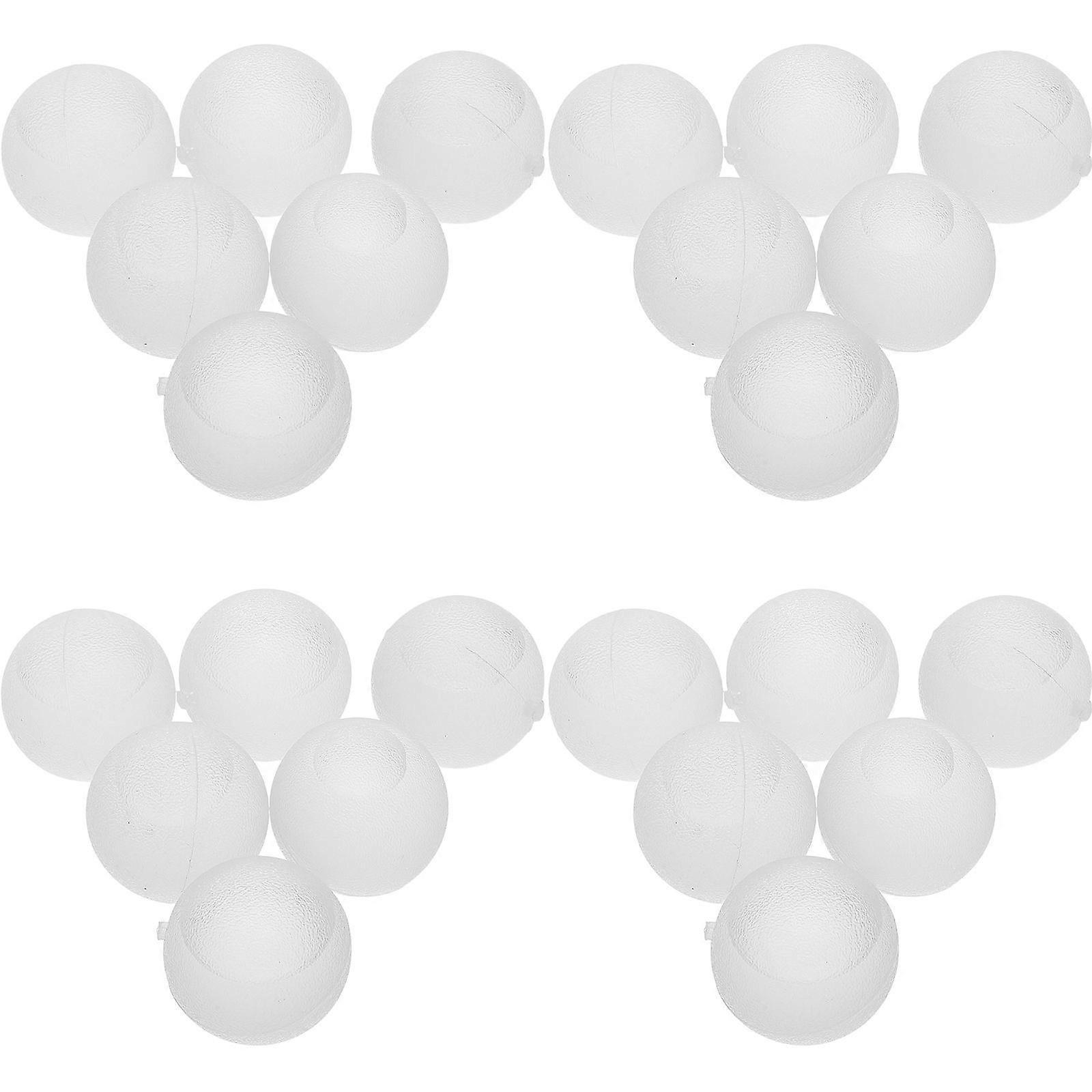 Reusable Ice Cubes Plastic Ice Cubes Cooling Function 24Pcs for Beverages