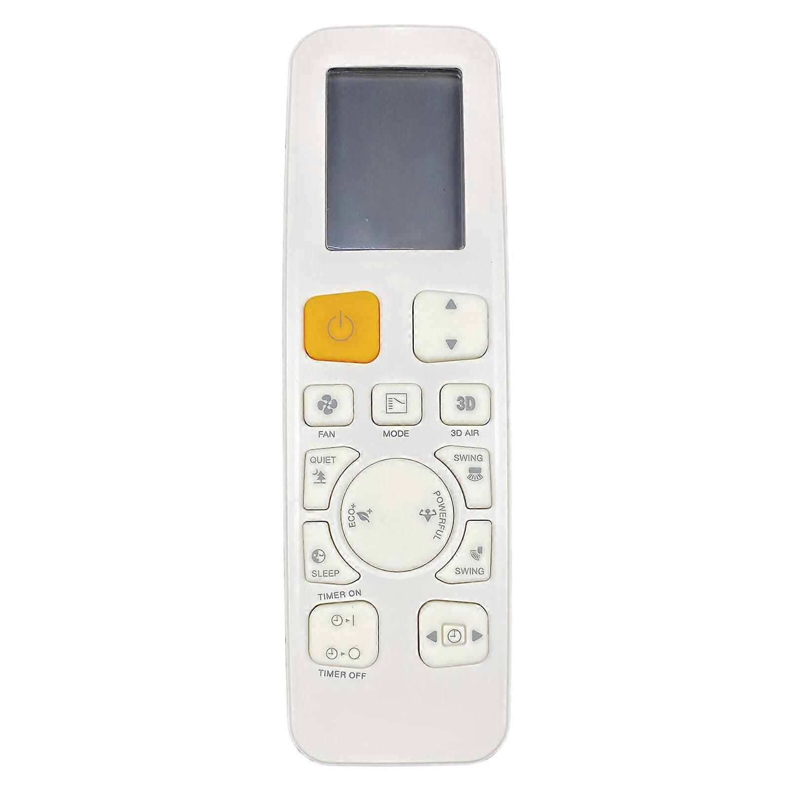 Efficient Remote Control for 3P537588 3 Air Conditioners for Hotels and Homes Multicolor