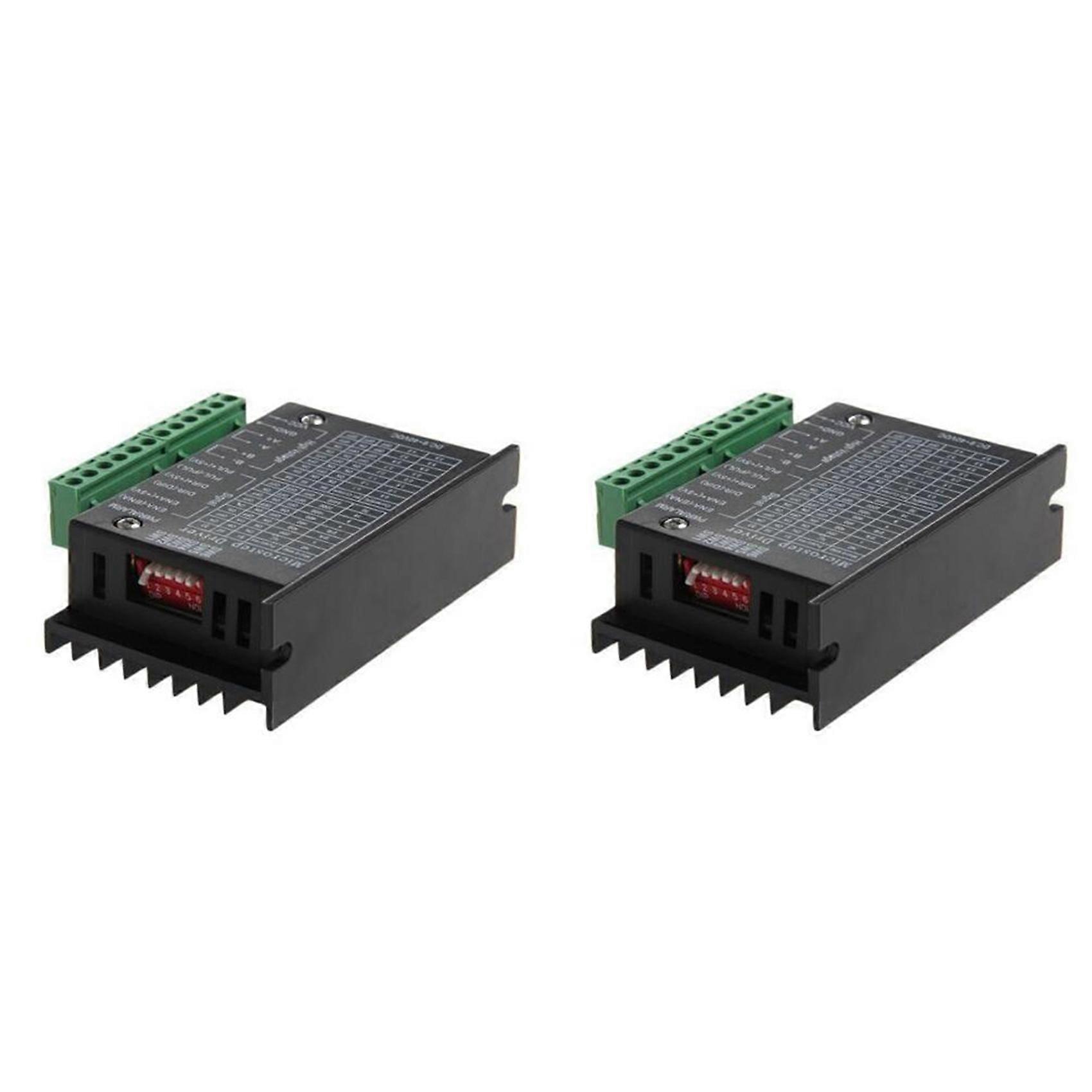 2X TB6600 Driver Upgrade 32 Subdivision 42/57/86 Stepper Motor Driver 4.0A 42VDC Portable Driver
