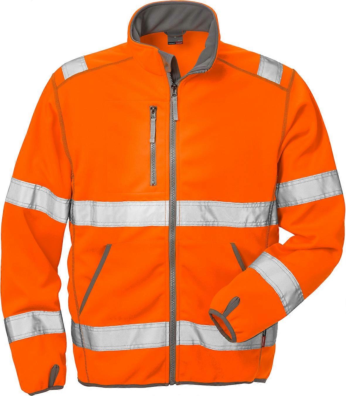 FRISTAD KANSAS JACKET SOFTSHELL CL 3 4840 SSL HI-VIS ORANGE 101006-230 2XL