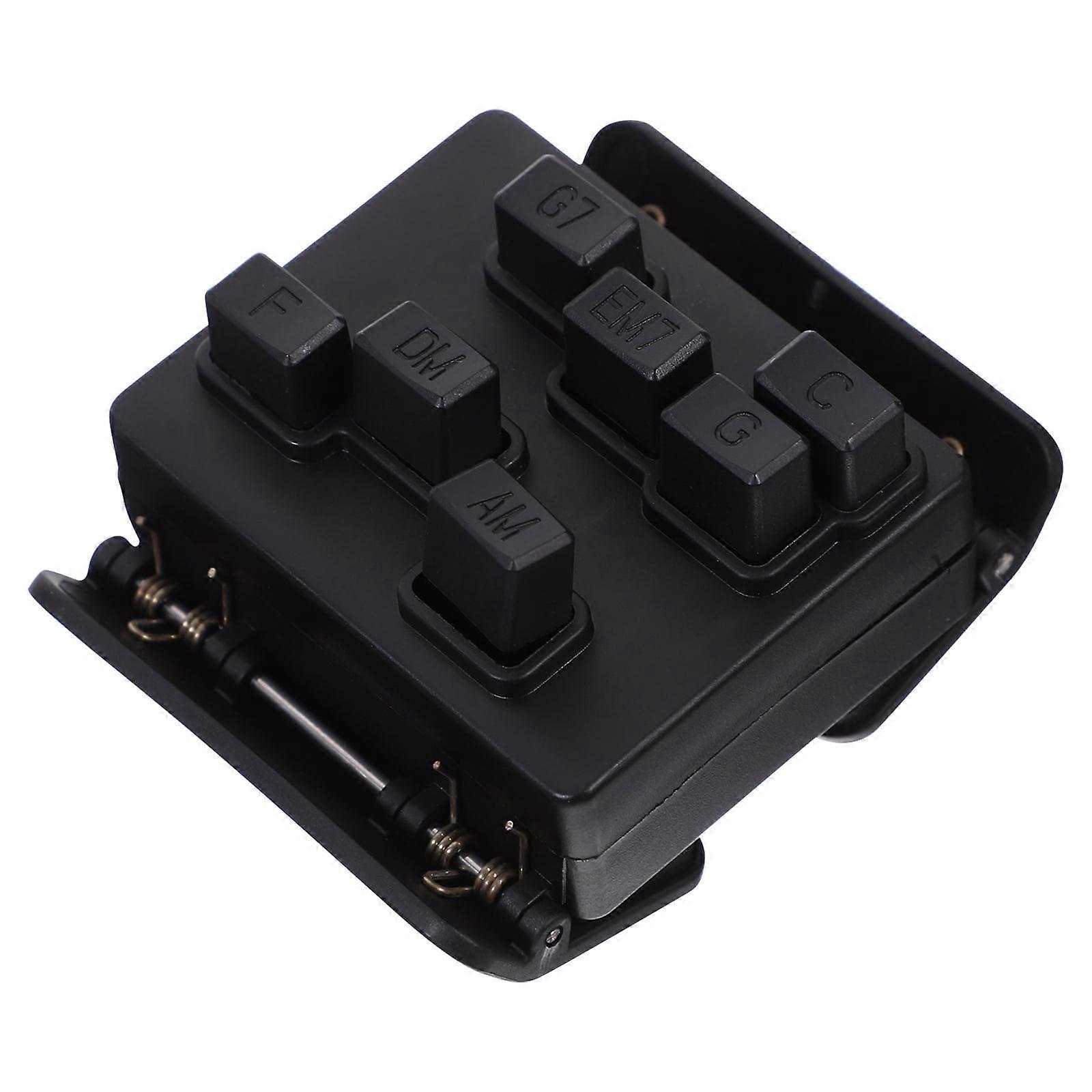 Ukulele Learning System Teaching Practice Aid for Beginner (Black)