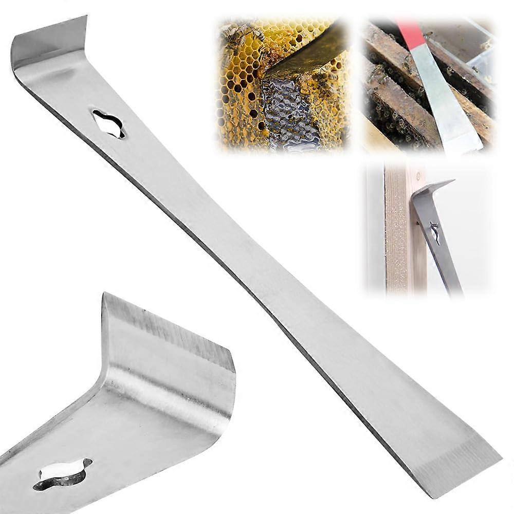 Stainless Steel Pry Bar Scraper Set Trim Puller Tool for Baseboard Removal and Nail Pulling