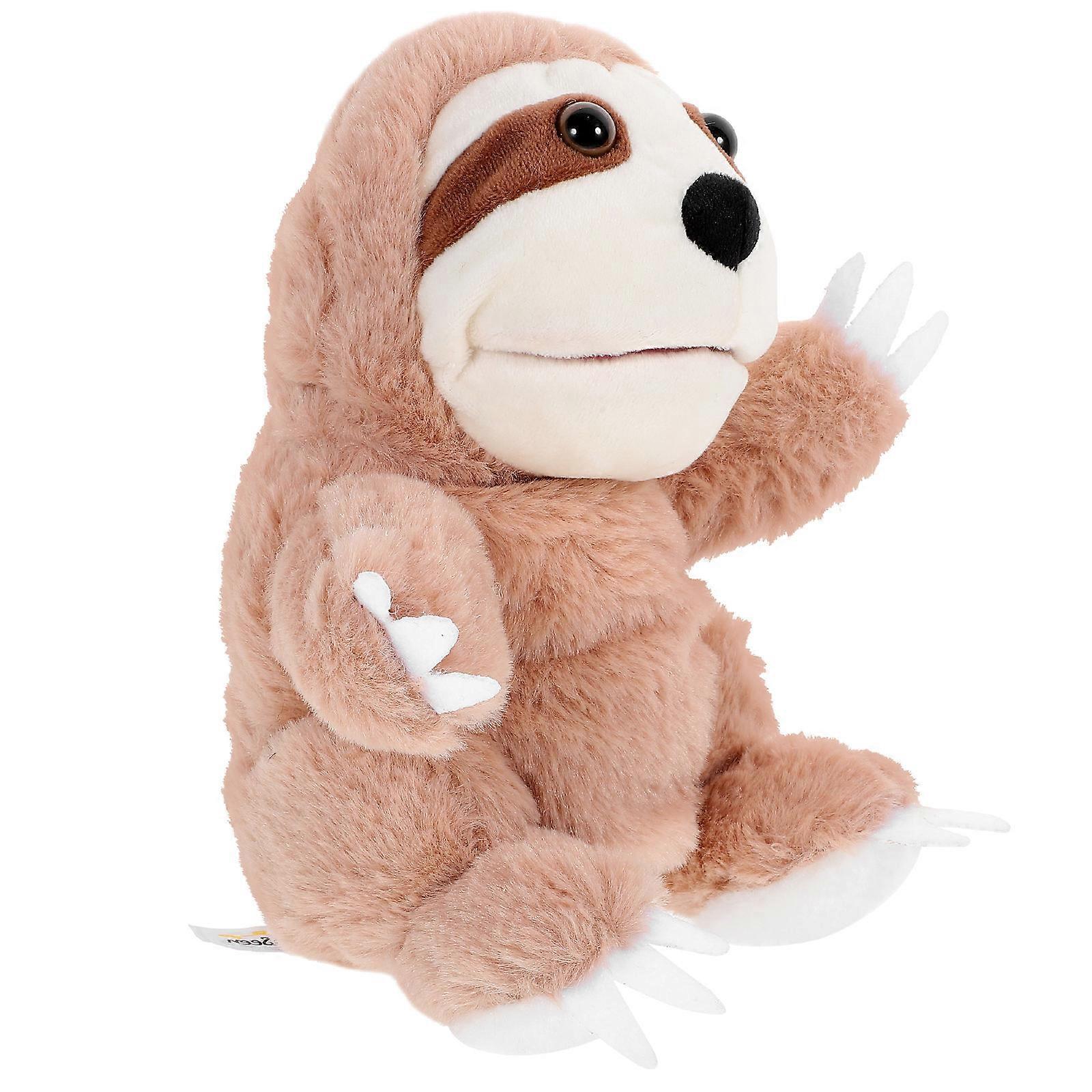 Sloth Hand Puppet Plush Animal Hand Puppet for Educational Use