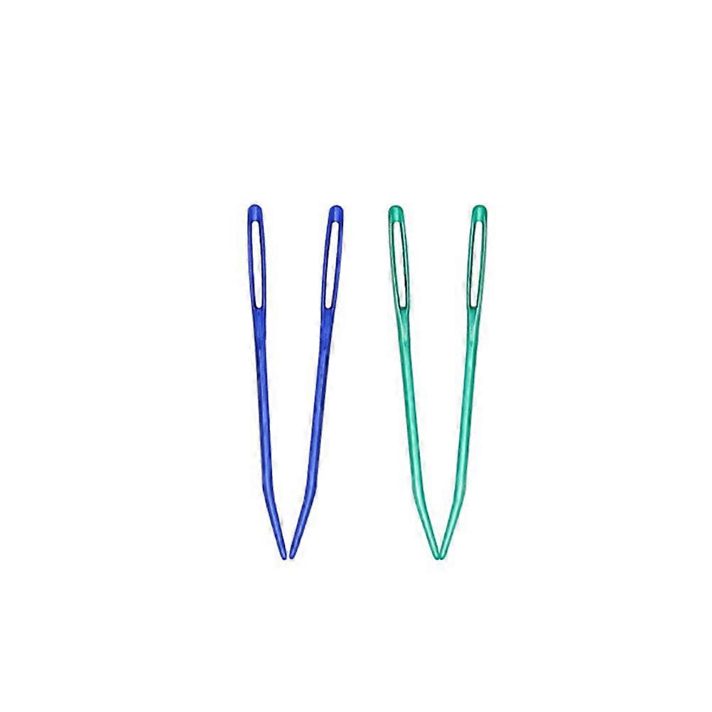 Large Hole Needle Aluminium Knitting Needles for Sewing Use 8Pcs