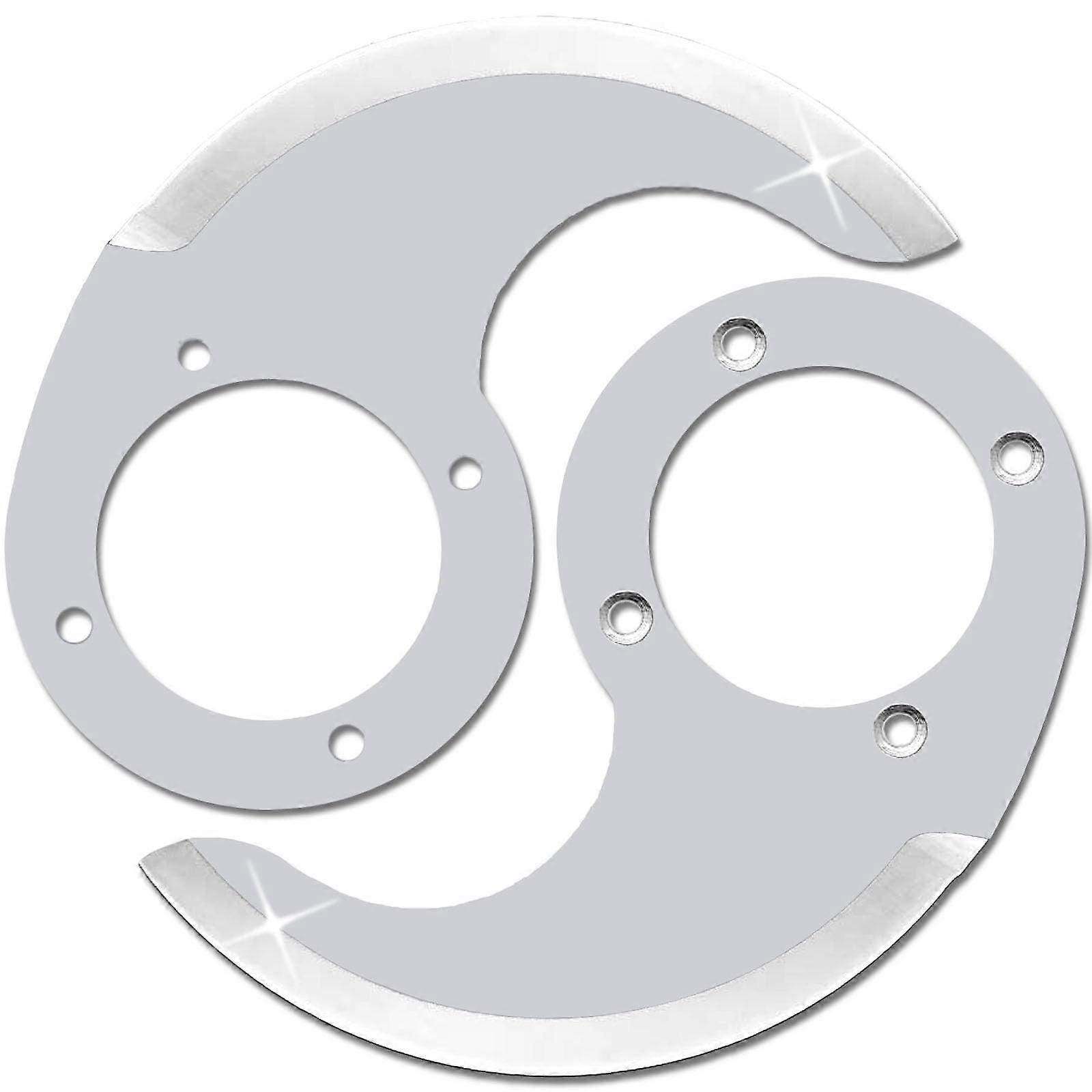 Replacement Blade 2Pack for Robot Coupe, Stainless Steel Food Processor Blades for Smooth Cutting