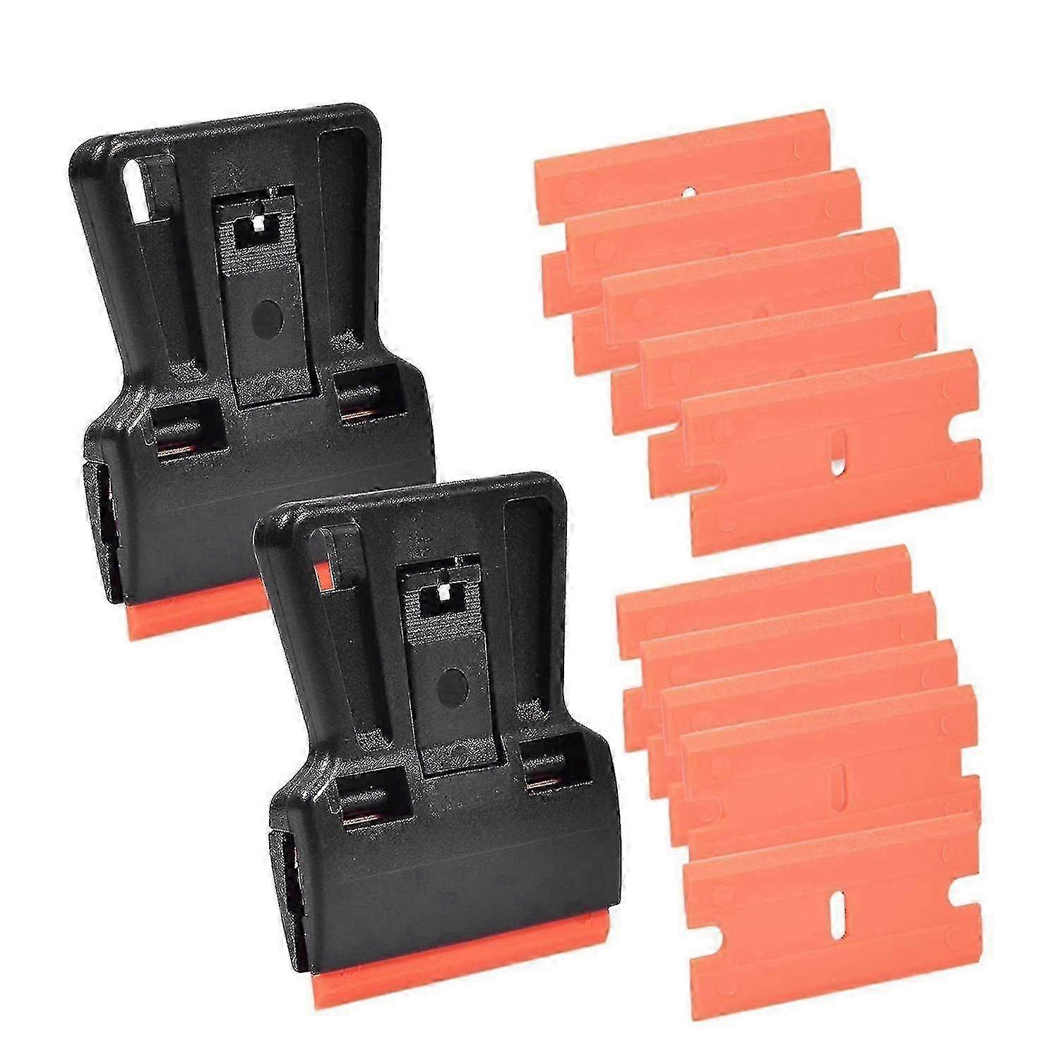 2 Pcs Mini Scrs With 100 Double Edd Blades 2025