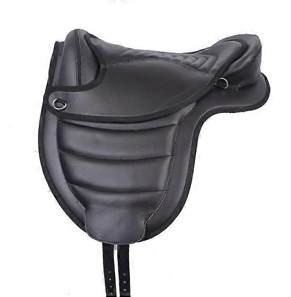 Treeless Synthetic Bareback Horse Saddle + Girth + Halter Free