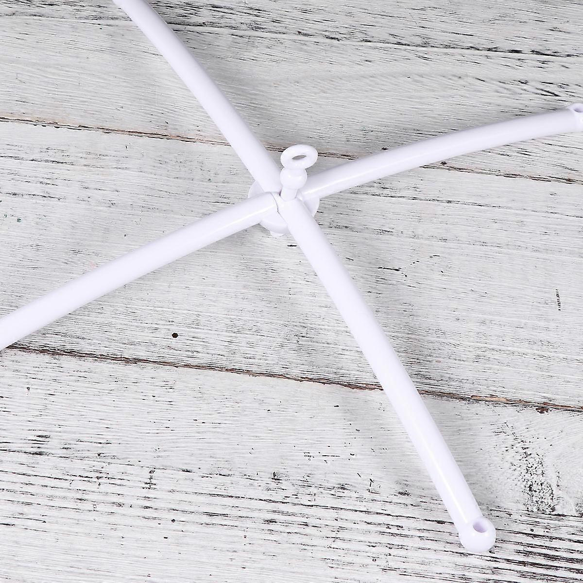 Crib Mobile Arm Bracket Replacement For Nursery Bedtime Use With White Durable Abs Material 1Set