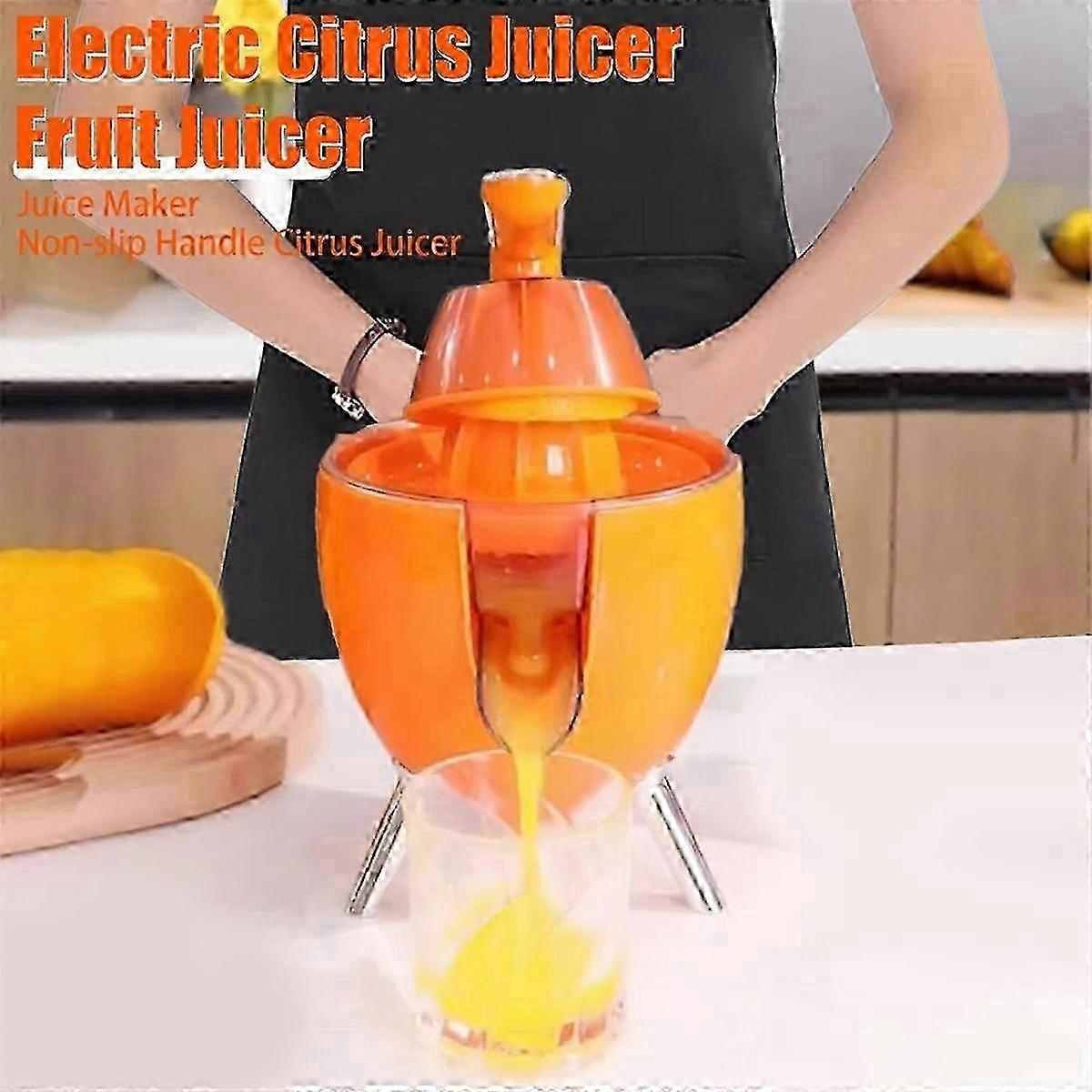 Electric Orange Juicer Squeezer Portable Squeezer Machine EU Plug 2025